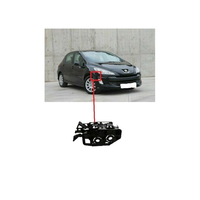 Support de Pare Choc Avant Droit Fixation Pour Peugeot 308 CC I 7120PW