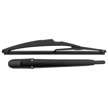 Bras d'essuie Glace Arrière + Balai d'essuie Glace Pour Renault Clio III