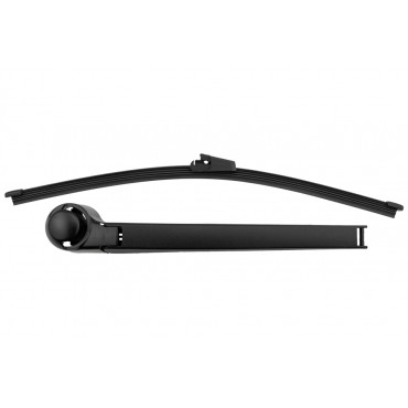 Bras d'essuie Glace Arrière + Balai d'essuie Glace Pour Skoda Fabia I