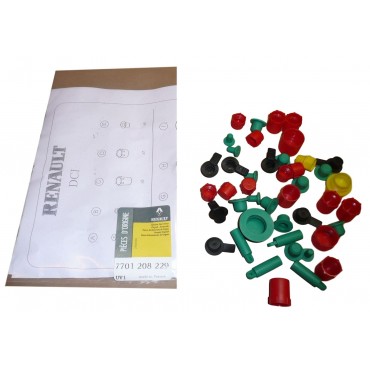 Kit Bouchon d'injecteurs Pour Renault Trafic III 1.9 DCI 3.0 DCI 7701206381