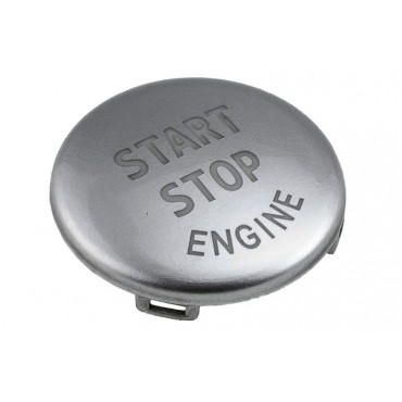 Bouton Démarrage Start and Stop Argent Pour Bmw Série 3 X1 61319154945