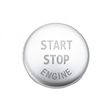Bouton Démarrage Start and Stop Argent Pour Bmw Série 3 X1 61319154945