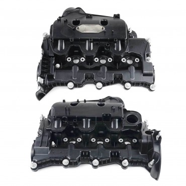 x2 Couvercle de Culasse Moteur Gauche+Droit Pour Jaguar S-Type Xf 2.7 LR032723