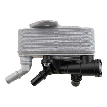 Radiateur Refroidisseur d'Huile Moteur + Thermostat Pour Bmw X5 X6 17217800408