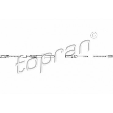 Câble de frein à main VW LT...