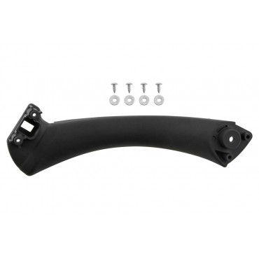 Poignée de Porte intérieure Gauche Noire Cache Pour Bmw Série 3 51417230849