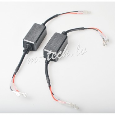 Câble anti-erreur ODB LED H7 2pcs/kit Pour