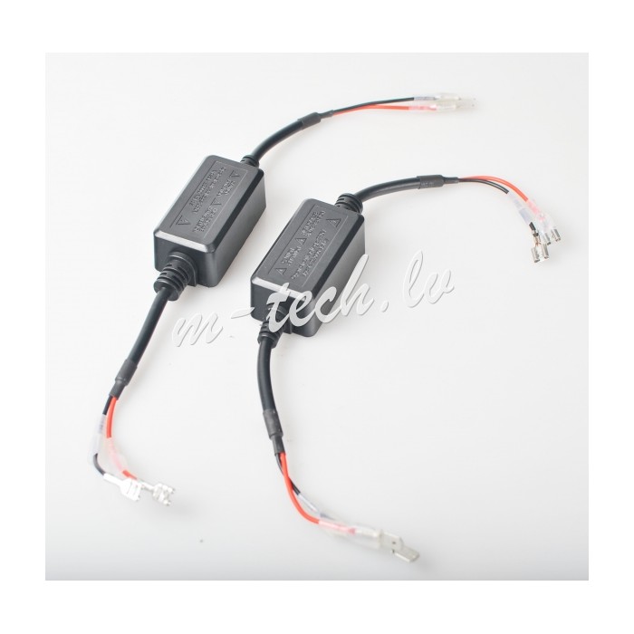 Câble anti-erreur ODB LED H7 2pcs/kit Pour