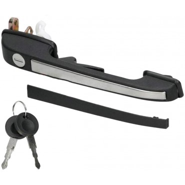 Poignée de Porte Avant Droite Pour Audi 80 90 813837206B 813837206C