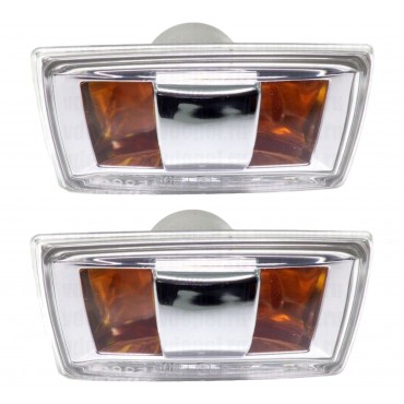 x2 Clignotant Répétiteur Gauche+Droit Catadioptre Pour Astra H 1713424+1713425