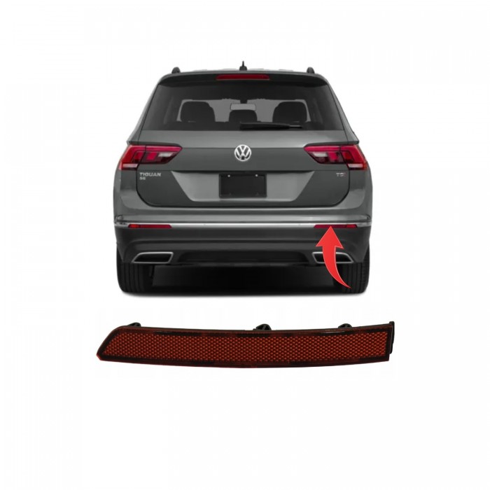 Pare Choc Réflecteur Arrière Droit Pour Vw Tiguan - à partir de 2017 5NA945106A