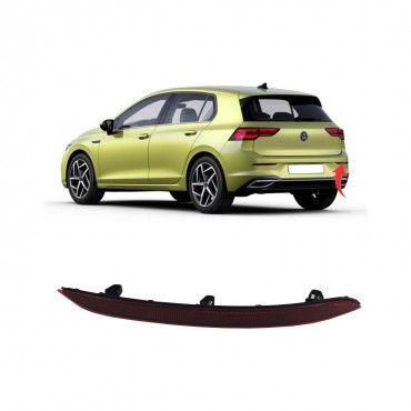Pare Choc Réflecteur Arrière Droit Pour Vw Golf VIII 5H0945106