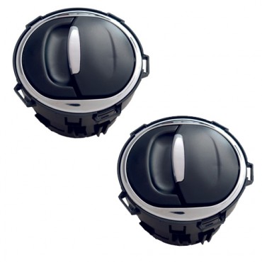 x2 Grille de Ventilation Aération chrome Pour Renault Trafic III 687606325R