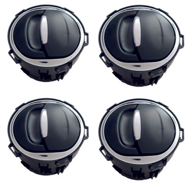 x4 Grille de Ventilation Aération chrome Pour Renault Trafic III 687606325R