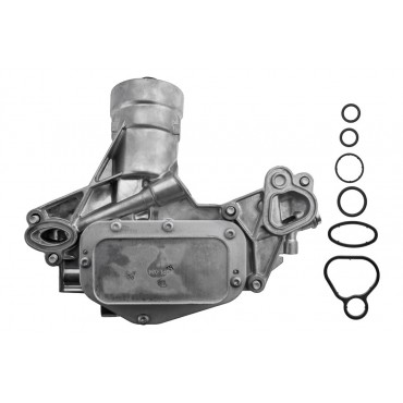 Radiateur d'huile Moteur + Filtre à Huile Pour Opel Astra H J Corsa 1.6 5650365