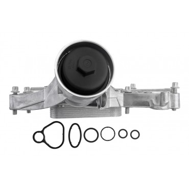 Radiateur d'huile Moteur + Filtre à Huile Pour Opel Astra H J Corsa 1.6 5650365