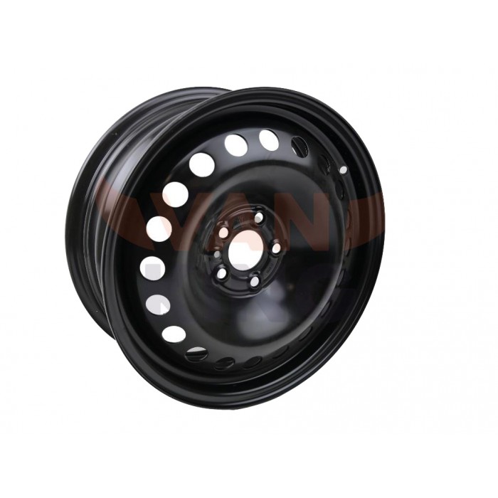 Jante Tole Acier Noir 6.0JX16" ET36.5 5X98 CH58 Pour Opel Combo E 51928712