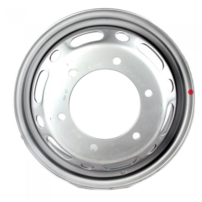 Jante Tole Acier Gris 5.5J X 16" HMA 117 6X205 CH161 Pour Mercedes 2E0601019H^