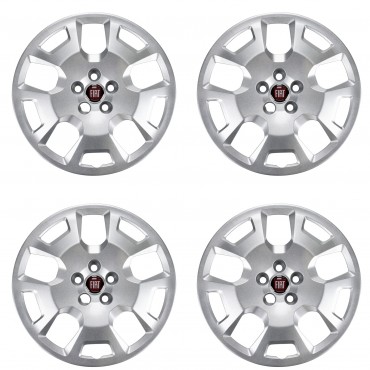 x4 Enjoliveur de Roue 16" Original Pour Fiat Doblo 2009-2016 OR 51983639