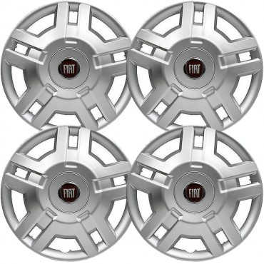 x4 Enjoliveur de Roue 15" Original Pour Fiat Ducato OR 1358879080