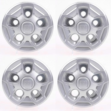 x4 Enjoliveur de Roue 16" Original Pour Fiat Ducato OR 1374671080