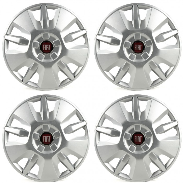 x4 Enjoliveur de Roue 15" Original Pour Fiat Ducato OR 1374086080