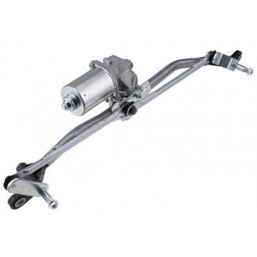 Tringlerie + Moteur d'Essuie Glace Avant Pour Skoda Fabia II Roomster 5J1955023C