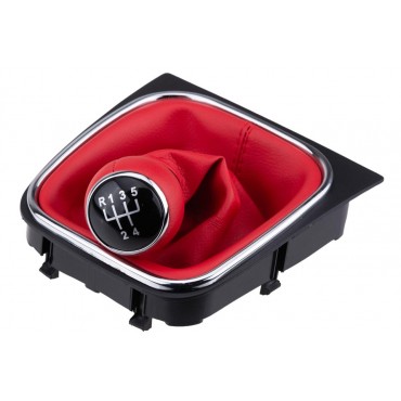 Pommeau + Soufflet de Vitesse Boite 5 Pour Vw Golf Plus V VI Jetta III VW039