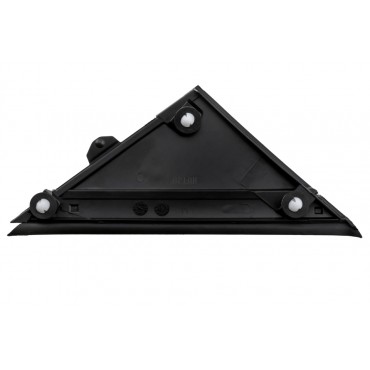 Moulure Triangle Retro Gauche Noir Brillant Pour Fiat 500 500 C 735426887