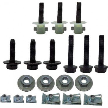 Kit de Fixation Cache Sous Moteur Pour Renault Master III 7703008187 7703101579