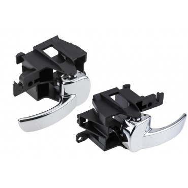 x2 Poignée de Porte intérieure Gauche+Droite Pour Nissan Navara Np300 806714X02A