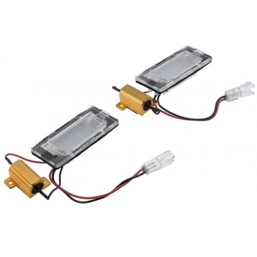 éclairage Feu de Plaque d'immatriculation Pour Seat Alhambra Ateca 1K9943021A