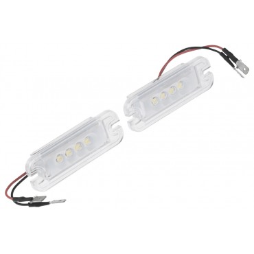 éclairage Feu de Plaque d'immatriculation Pour Mercedes Classe G 4638200356