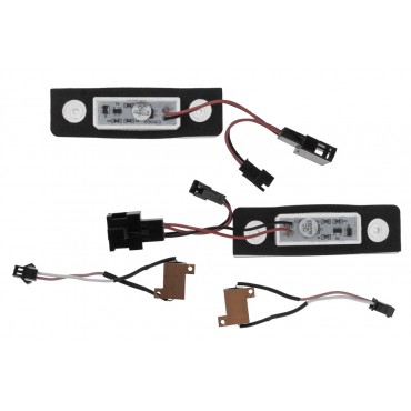 éclairage Feu de Plaque d'immatriculation Pour Skoda Octavia II 1Z0943021B