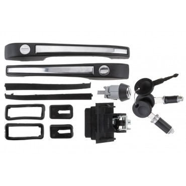 Kit Barillet Serrure de Porte Neiman Pour Vw Golf II 1983-1992 191898081