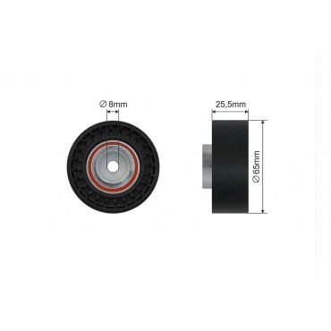 Poulie Galet Courroie Enrouleur Pour Citroën Jumper II Fiat Ducato 1731709