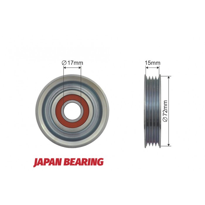 Poulie Galet Courroie Enrouleur Pour Honda Accord VI Civic Cr-V I 38942P01003