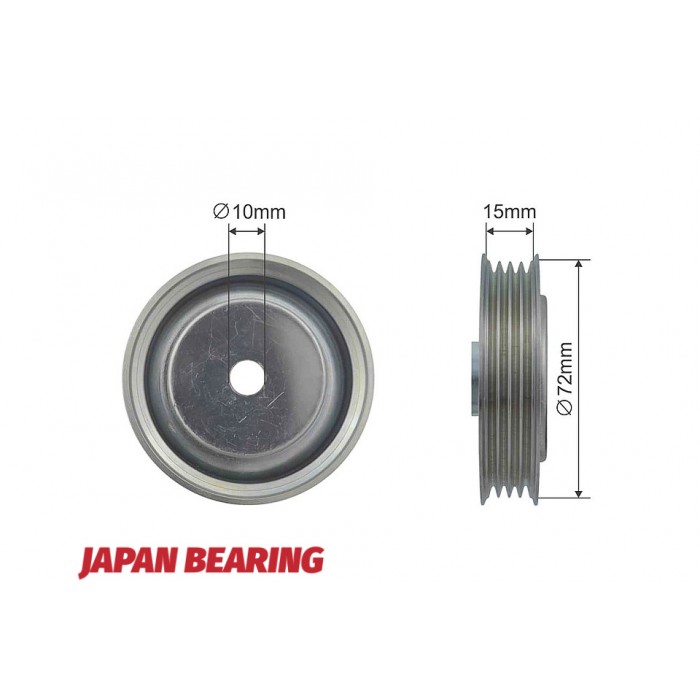 Poulie Galet Courroie Enrouleur Pour Honda Civic VI Subaru Forester 38942P01003