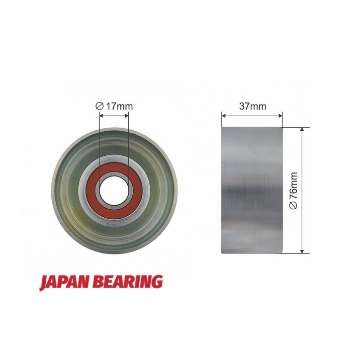 Poulie Galet Courroie Enrouleur Pour Honda Accord VIII 31170R40A01 31170R40A02