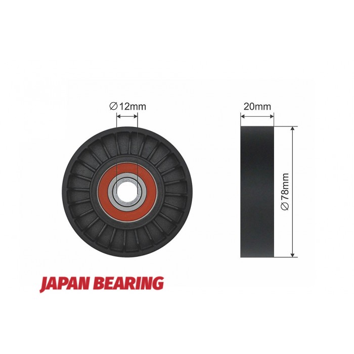 Poulie Galet Courroie Enrouleur Pour Hyundai Accent I II III Coupe I 2312929700