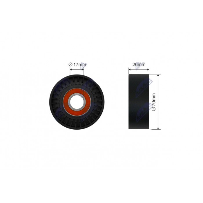 Poulie Galet Courroie Enrouleur Pour Hyundai Accent II Elantra III 2528127000