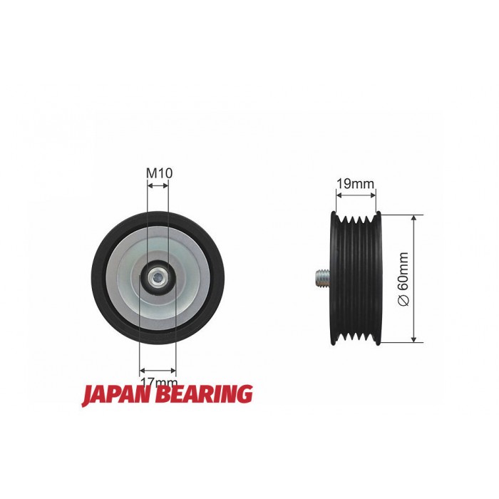 Poulie Galet Courroie Enrouleur Pour Hyundai Accent III IV Elantra IV 252872A000