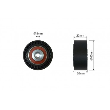 Poulie Galet Courroie Enrouleur Pour Mercedes Classe A 6682021119S1 6682021119