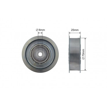 Poulie Galet Courroie Enrouleur Pour Mercedes Classe C E Gl Clk Cls 2722020619