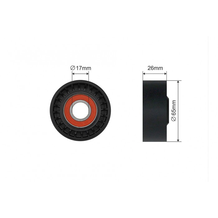 Poulie Galet Courroie Enrouleur Pour Mercedes Classe V Marco Polo A6512002370