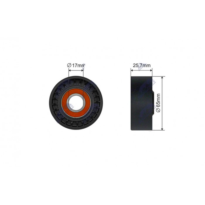 Poulie Galet Courroie Enrouleur Pour Mazda 2 3 Mx-5 IV Mx-5 Rf P51D15980B