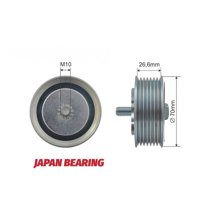 Poulie Galet Courroie Enrouleur Pour Nissan Cube Evalia Micra C+C III 11925BC20A