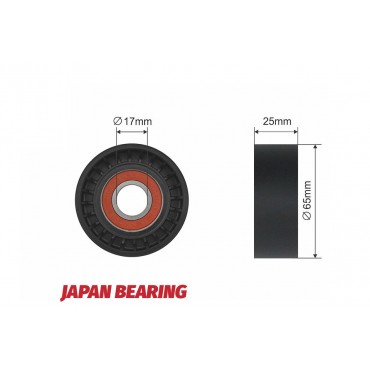 Poulie Galet Courroie Enrouleur Pour Citroën Nemo Fiat Doblo Fiorino 1609974080