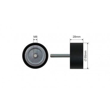 Poulie Galet Courroie Enrouleur Pour Opel Astra J Cascada Insignia A B 636615