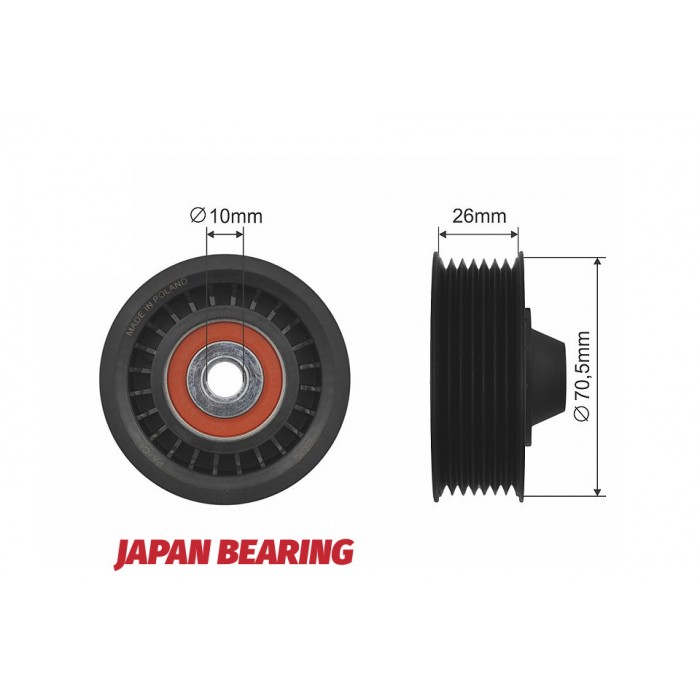 Poulie Galet Courroie Enrouleur Pour Dacia Dokker Duster Lodgy 117207538RSK2